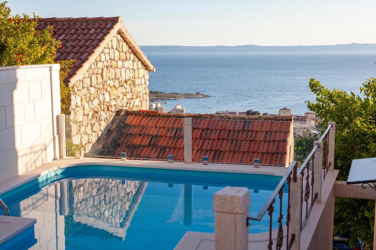 Idyllic Villa Marieta With Private Pool And Unforgettable View Makarska Zewnętrze zdjęcie