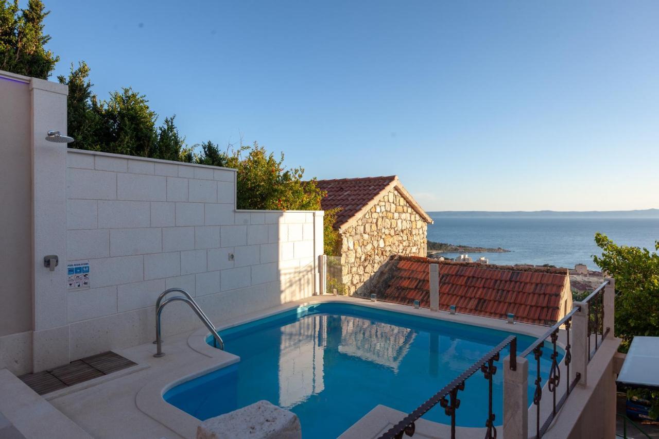 Idyllic Villa Marieta With Private Pool And Unforgettable View Makarska Zewnętrze zdjęcie