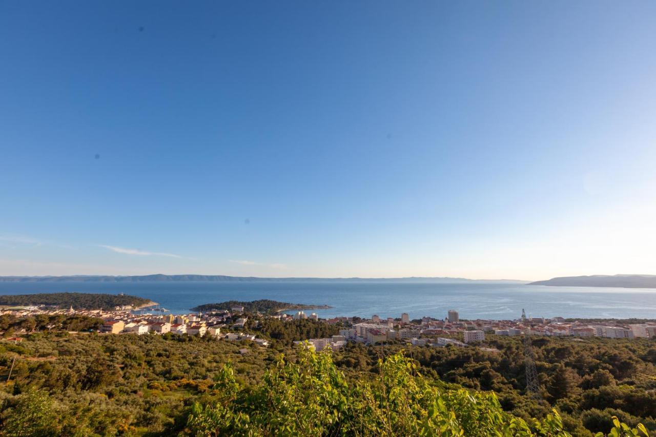 Idyllic Villa Marieta With Private Pool And Unforgettable View Makarska Zewnętrze zdjęcie